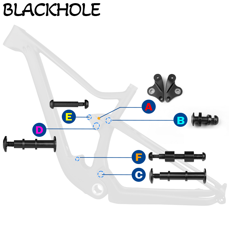 Carbon Bike Frame - BH-MTB-097 Full Suspension MTB Frame Screw