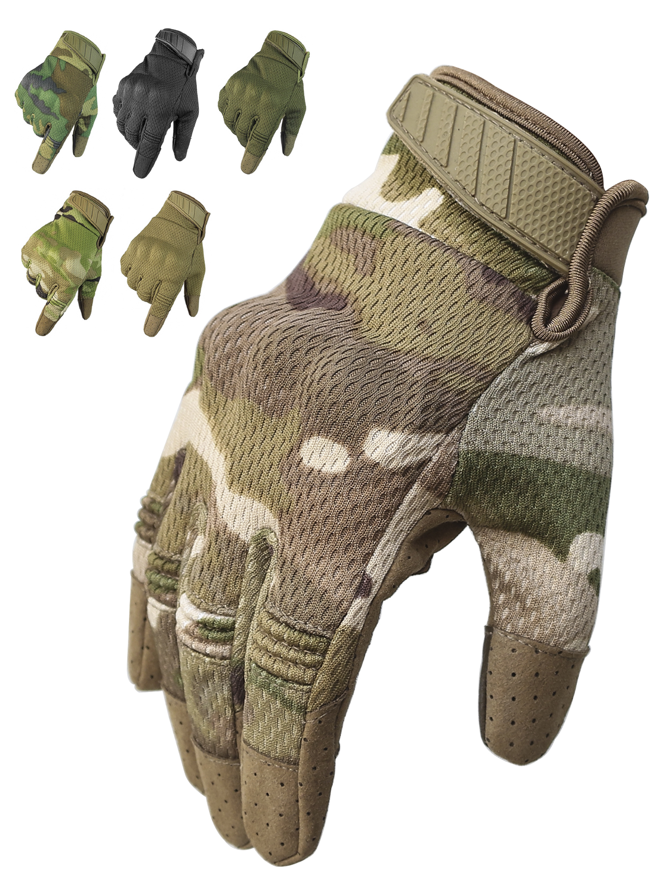 Cycling Gear Display - Men Riding Gloves Cycling Bike Full