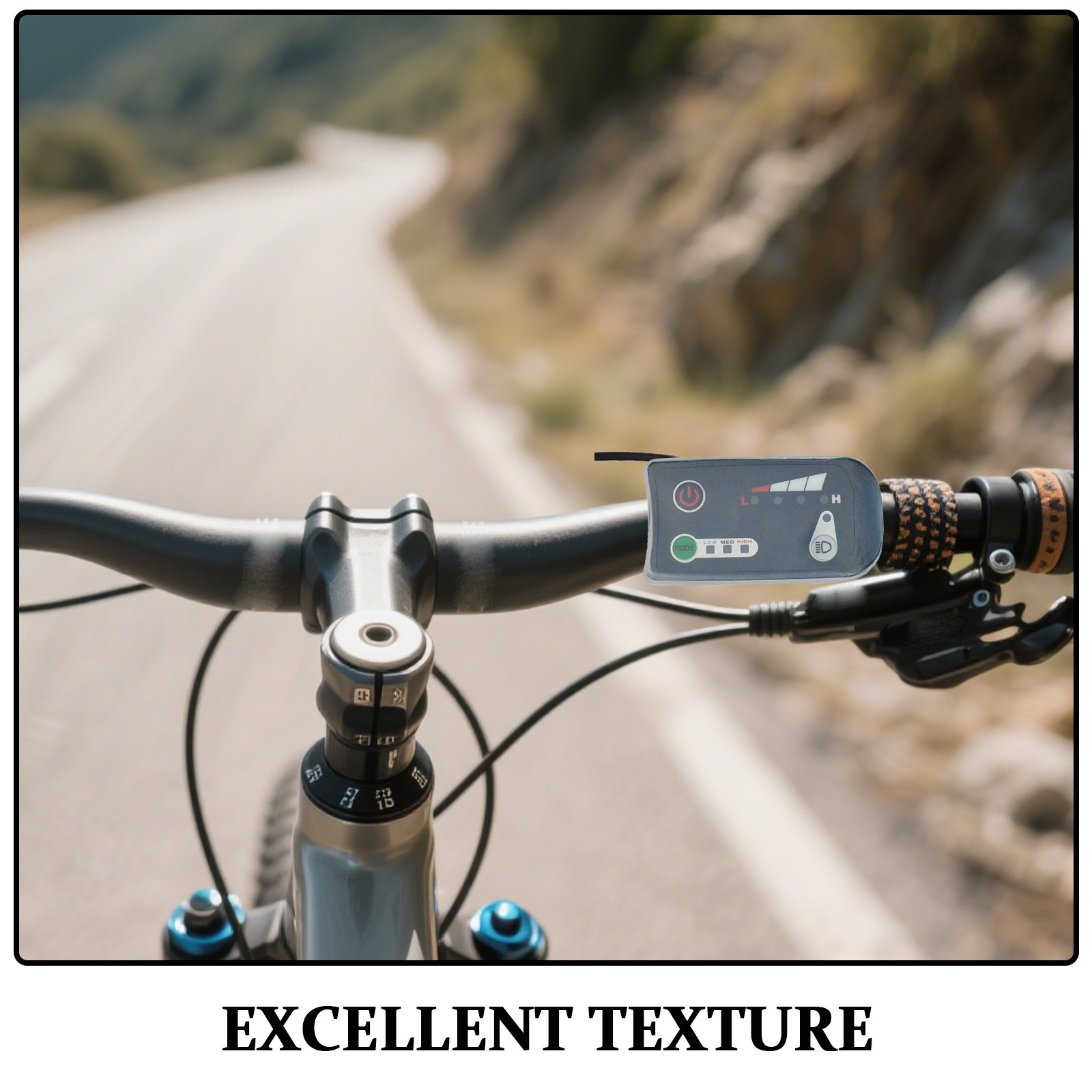 Electric Bike Speedometer LCD  - đánh giá và giá Cycling Gear Display