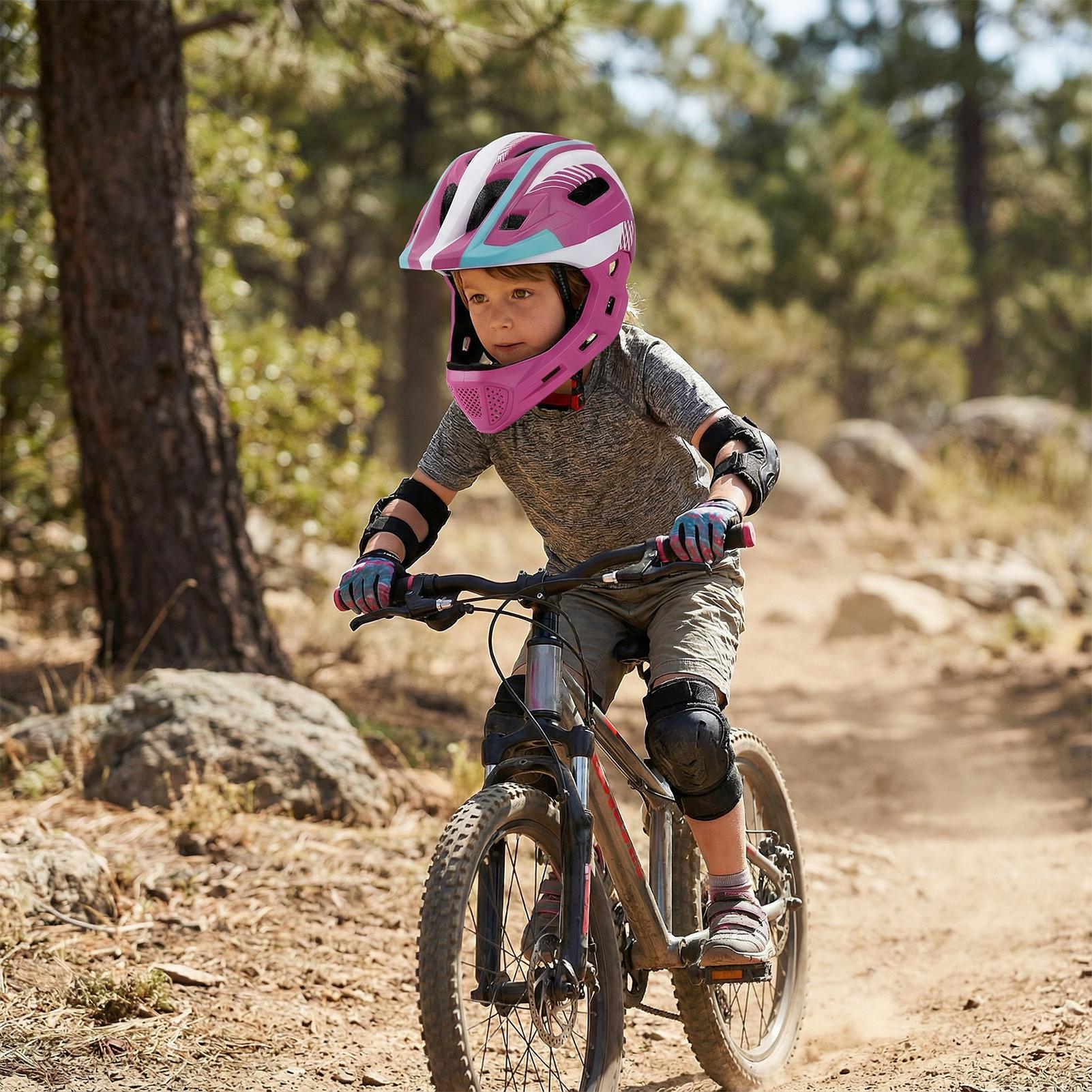 Youth Full Face Helmet Cycling - đánh giá và giá Cycling Gear Beginner