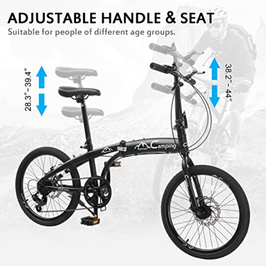 20 Inch Folding Bike 7 Speed F - đánh giá và giá Carbon Bike Frame