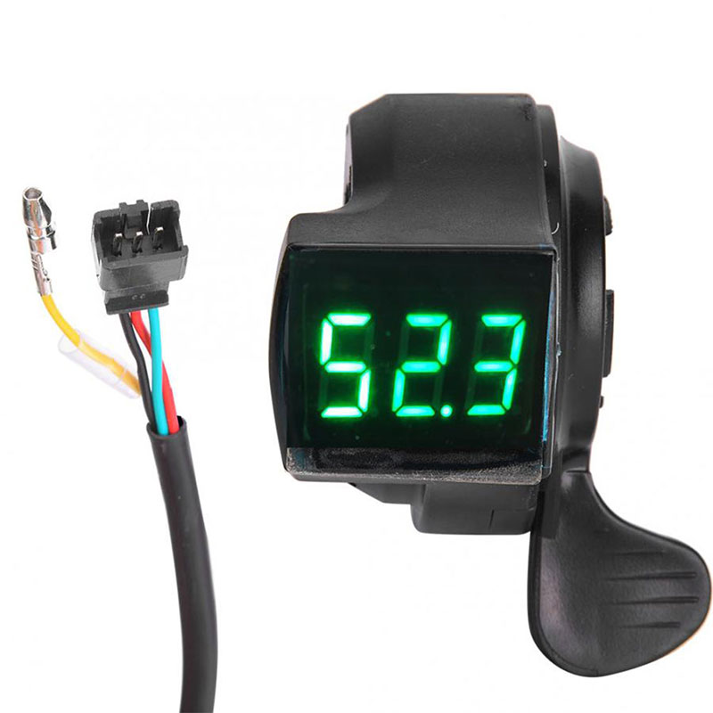 electric bike E-bike thumb thr - đánh giá và giá Cycling Gear Display